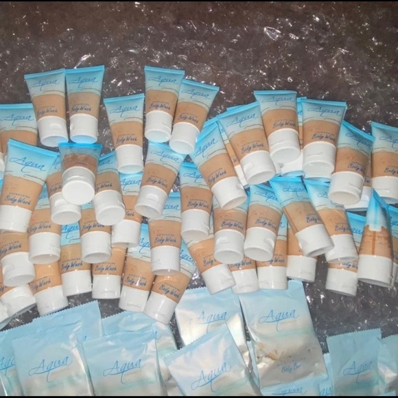 Bulk/40 pcs of each Aqua Organics Soap, Body Wash, Shampoo, Conditioner, Lotion main image 1